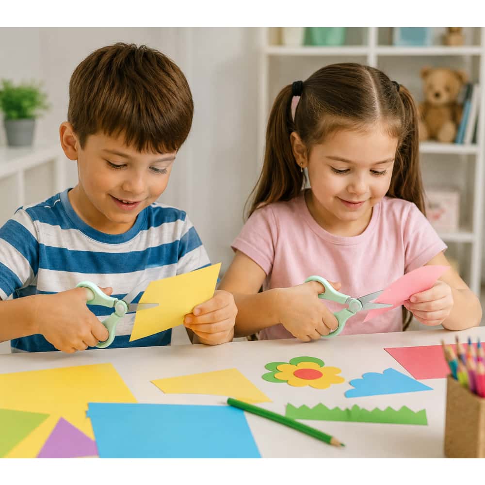Tijera escolar infantil anticortes Oula - Miniatura 3