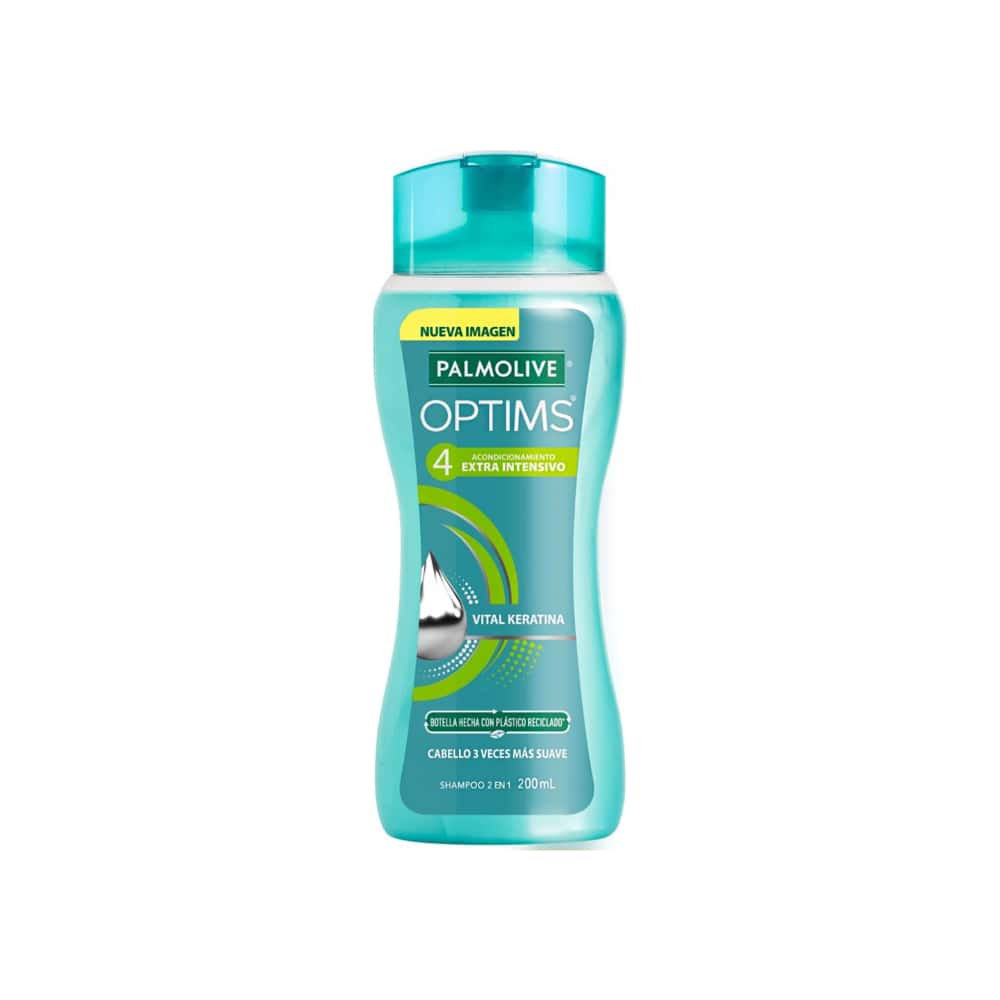 Champú 2 en 1 acondicionamiento extra intensivo Palmolive Optims (200 ml) - Miniatura 5