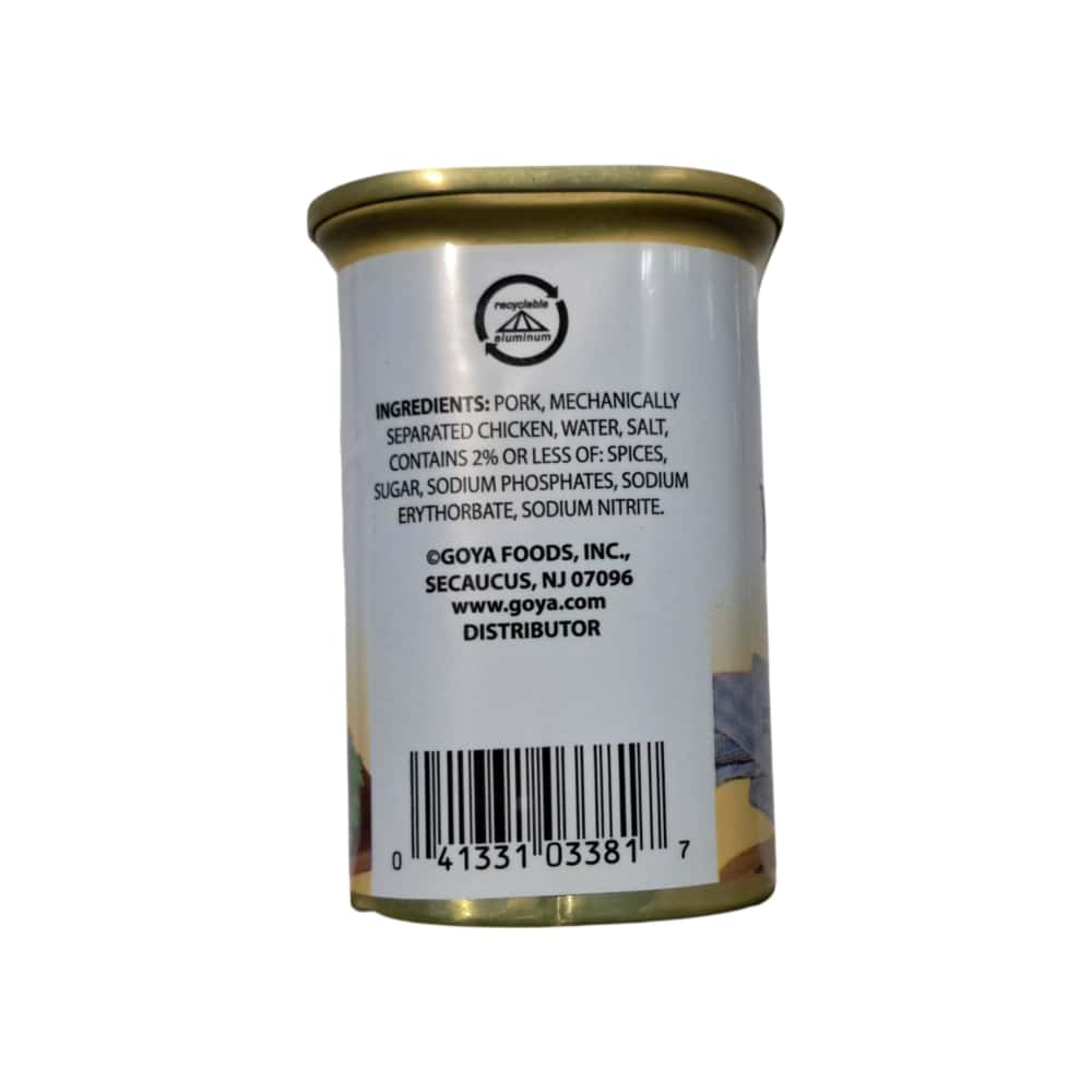 Carne para almuerzo de cerdo y pollo Goya (340 g / 12 oz) - Miniatura 3