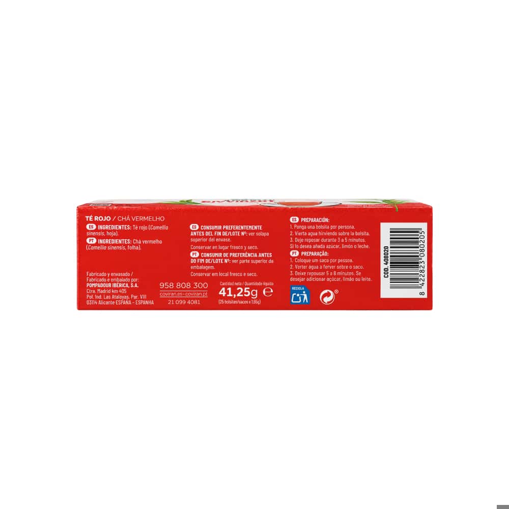 Té rojo Coviran (41.25 g / 1.45 oz) - Miniatura 3