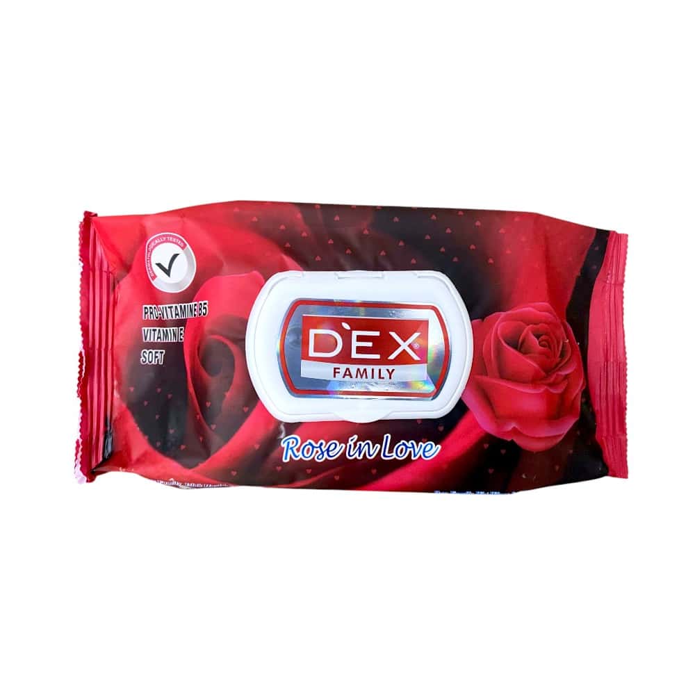 Toallitas húmedas de rosa Dex (72 U) - Miniatura 4