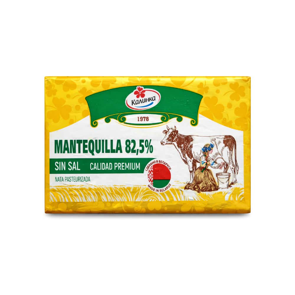Mantequilla 82,5 % sin sal Kalinka (200 g / 7.05 oz) - Miniatura 1