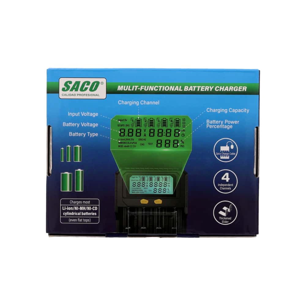 Cargador de baterías multifuncional Saco FR-34159 - Miniatura 4