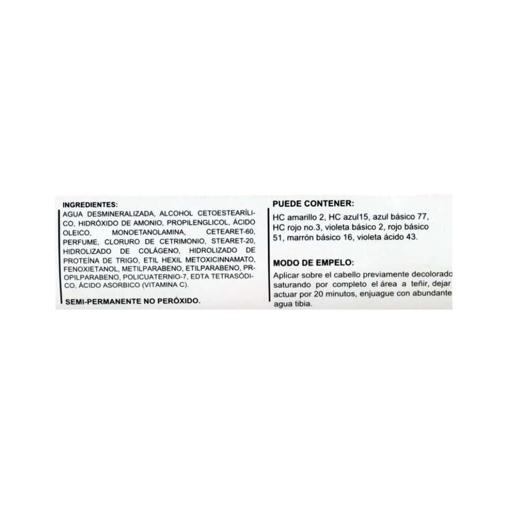Tinte en crema para el cabello funny azul Kolor Shot (90 g / 3.17 oz) - Miniatura 2