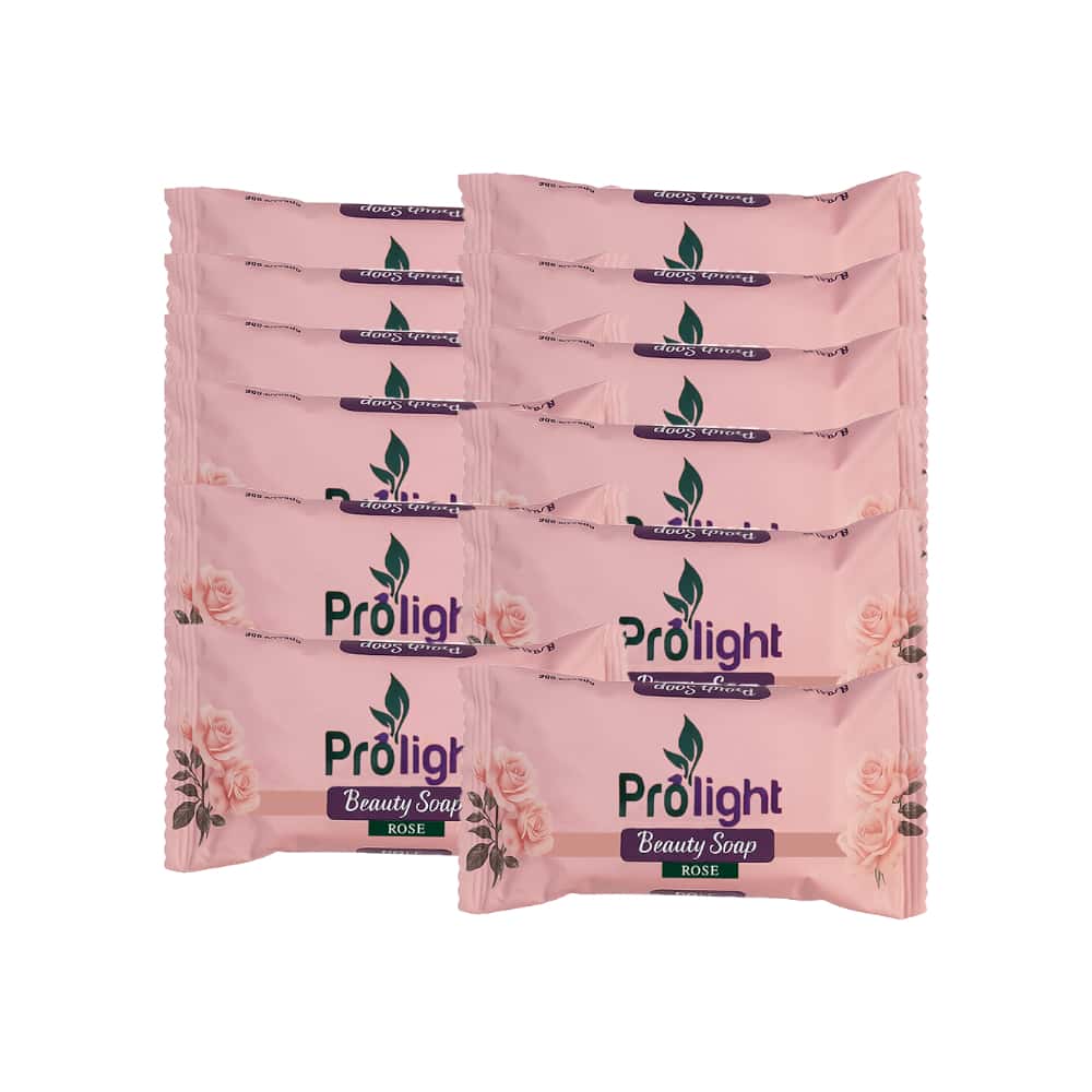 Jabón de belleza con fragancia a rosas Prolight (12 x 100 g / 3.52 oz) - Miniatura 1