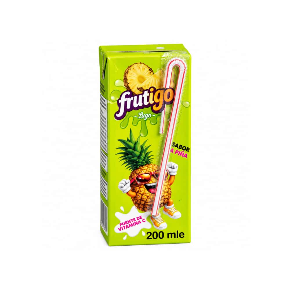 Jugo de piña Frutigo (200 ml) - Miniatura 1
