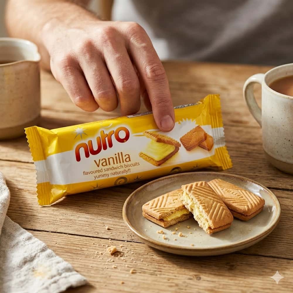 Galletas sándwich con crema de vainilla Nutro (30 g / 1.05 oz) - Miniatura 4