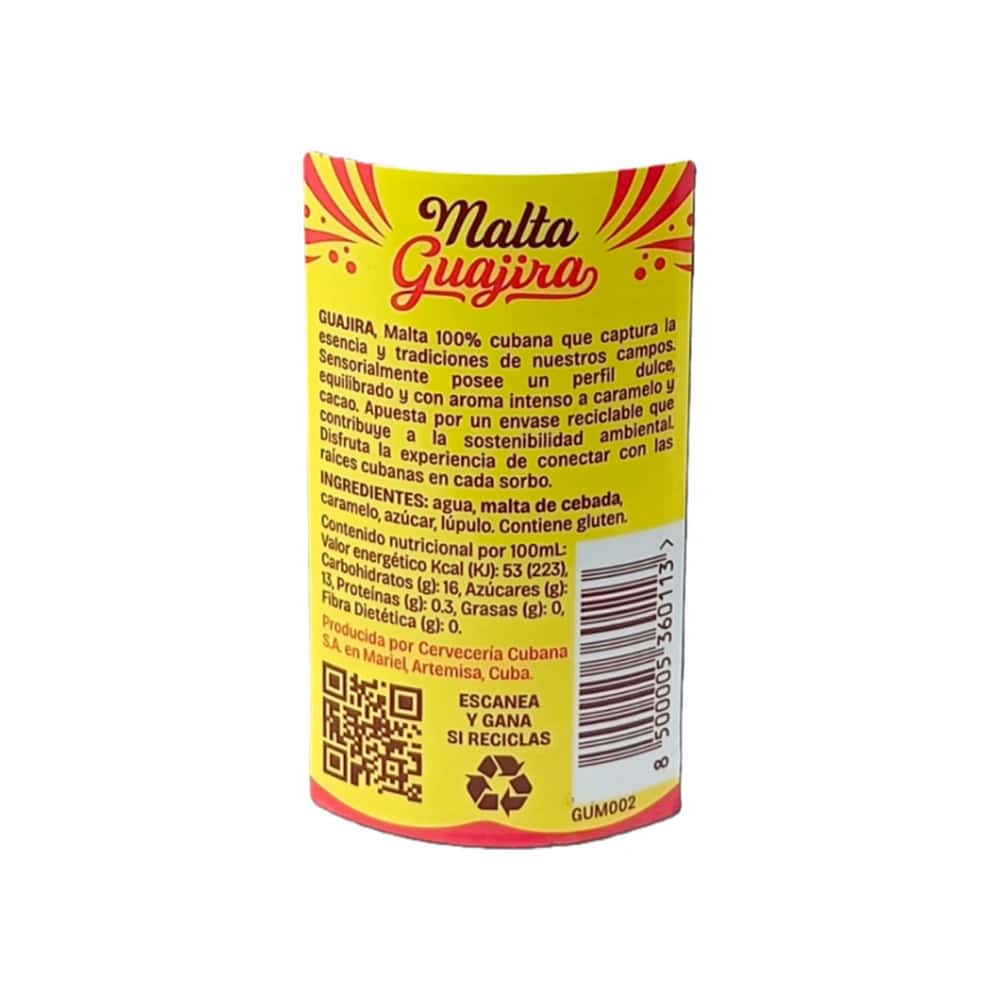 Malta Guajira (6 x 330 ml) - Miniatura 3