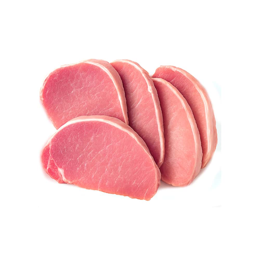 Chuleta de cerdo sin piel y sin hueso PDL LMC (1 kg / 2.2 lb) - Miniatura 1