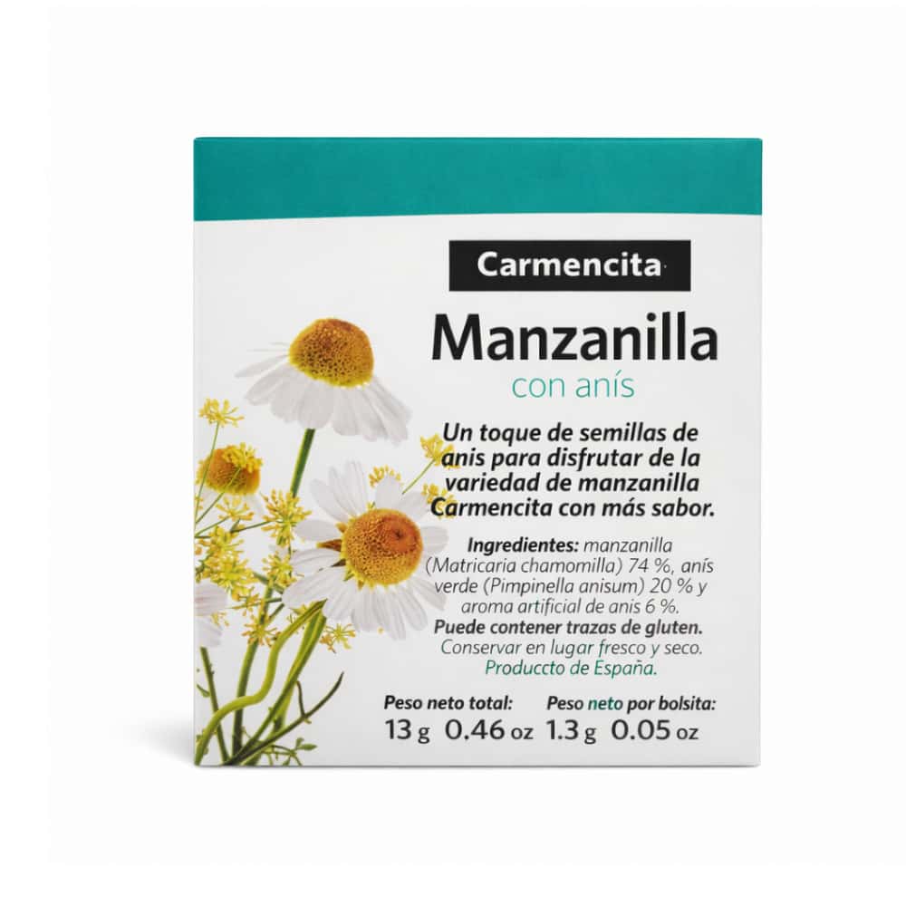 Té de manzanilla con anís Carmencita (13 g) - Miniatura 5