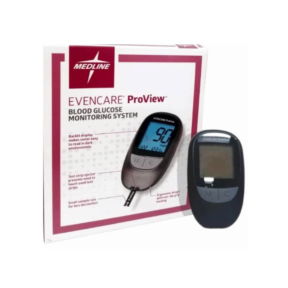 Sistema de monitorización de glucosa en sangre EvenCare ProView Medline (1 unidad) - Miniatura 2