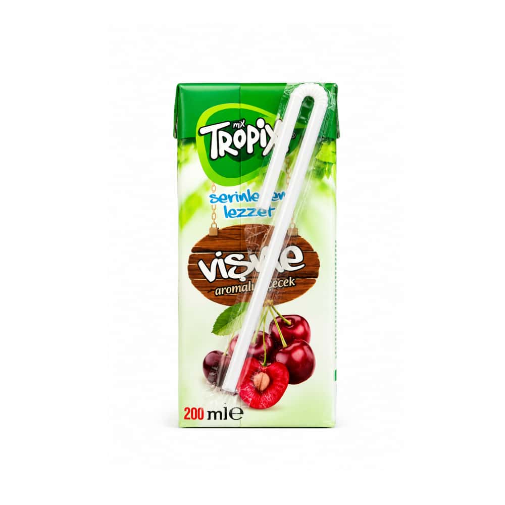 Bebida sabor cereza Tropix (200 ml) - Miniatura 3
