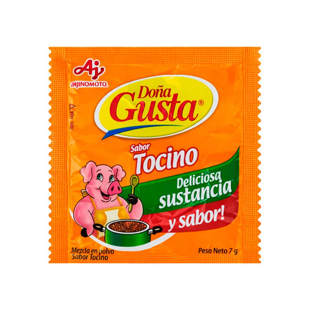 Concentrado sabor tocino Doña Gusta Ajinomoto (7 g) - Miniatura 1