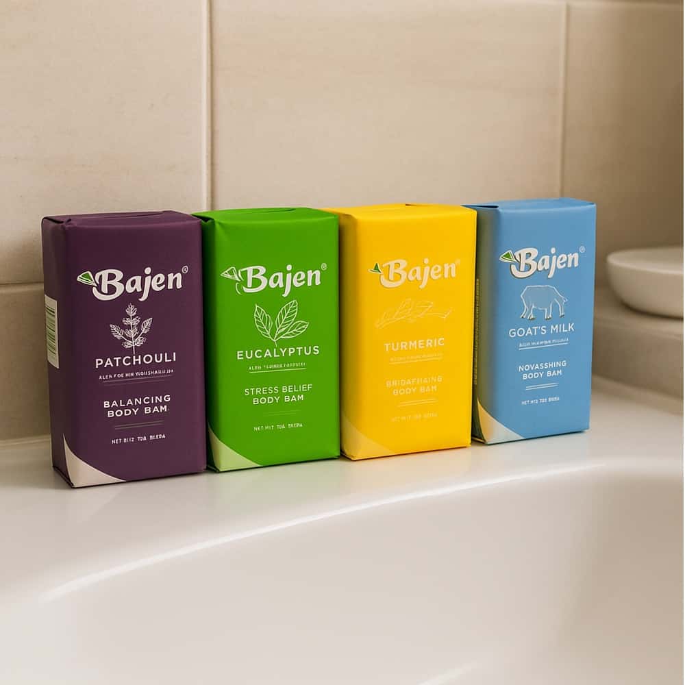 Jabón de tocador especial menta Bajen (200 g / 7.05 oz) - Miniatura 4