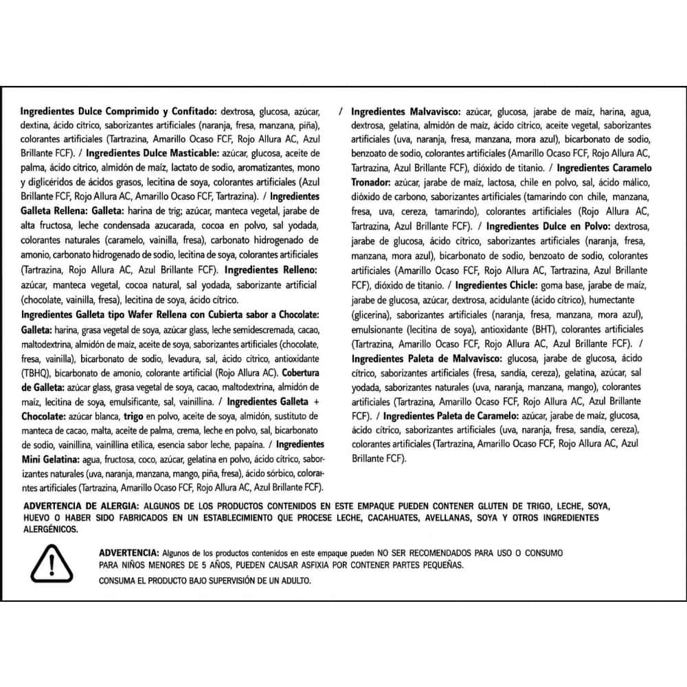 Surtido de confituras, accesorios y juguetes con dulces La Finca (120 g / 4.23 oz) - Miniatura 3