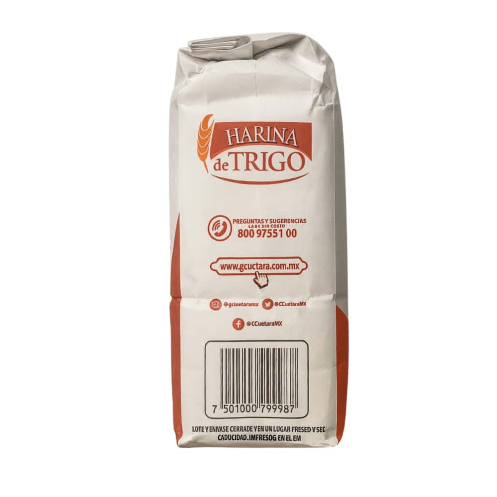 Harina de trigo Cuétara (1 kg / 2.2 lb) - Miniatura 5