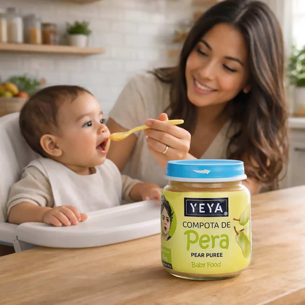 Compota de pera YEYA (6 x 113 g / 4 oz) - Miniatura 3