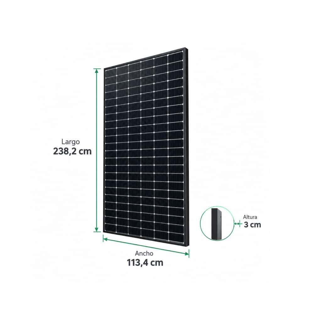 Panel Solar Bifacial 620W RONMA - Miniatura 2