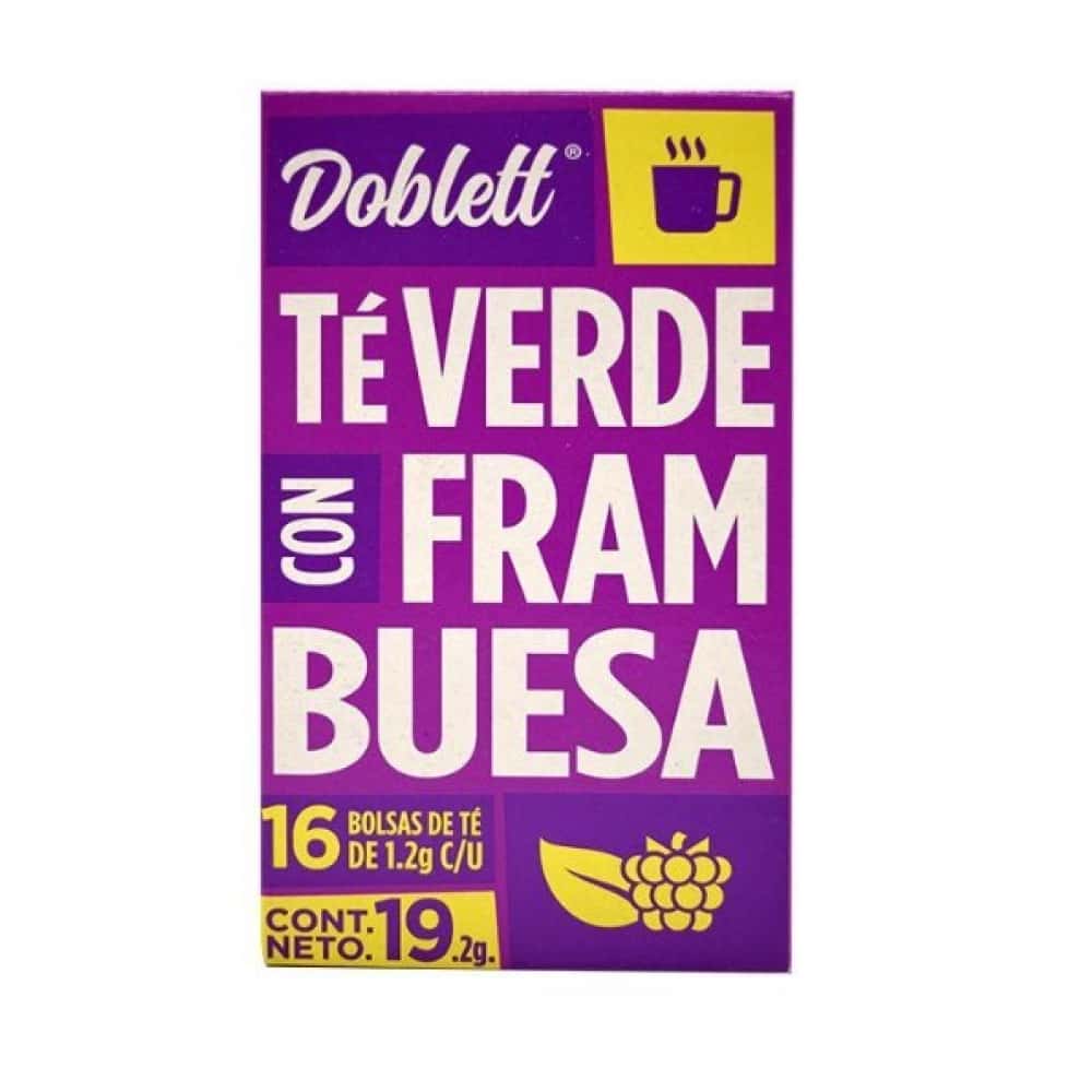 Té verde con frambuesa Doblett (19.2 g) - Miniatura 1
