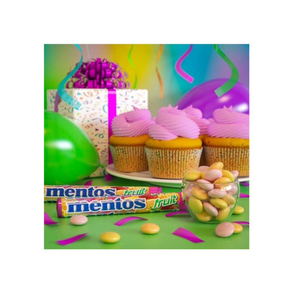 Caramelo masticable sabor fruta Mentos (406.56 g / 14.34 oz) - Miniatura 5