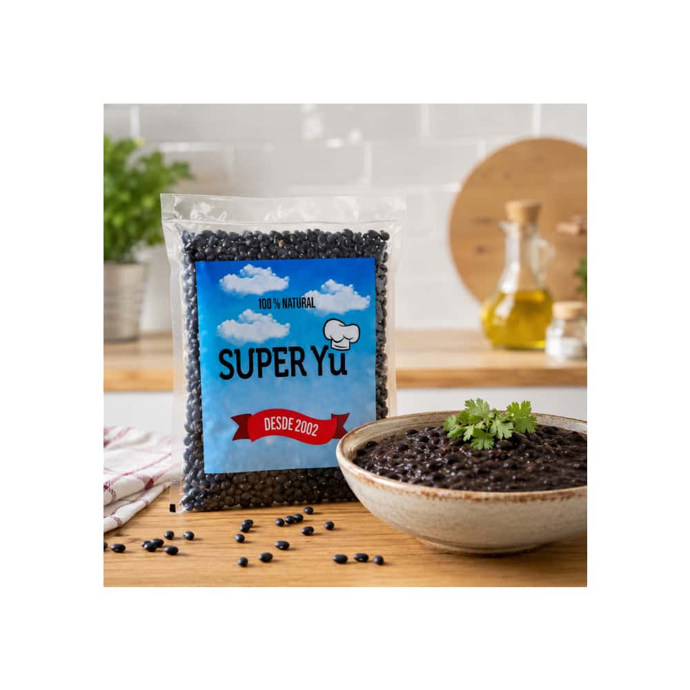 Frijoles negros Super Yu (10 x 900 g / 1.98 lb) - Miniatura 2