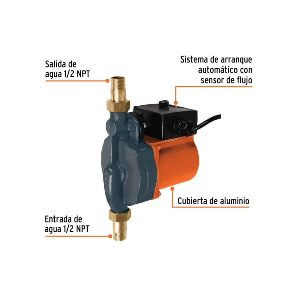 Bomba presurizadora de 25 L/min Truper - Miniatura 4