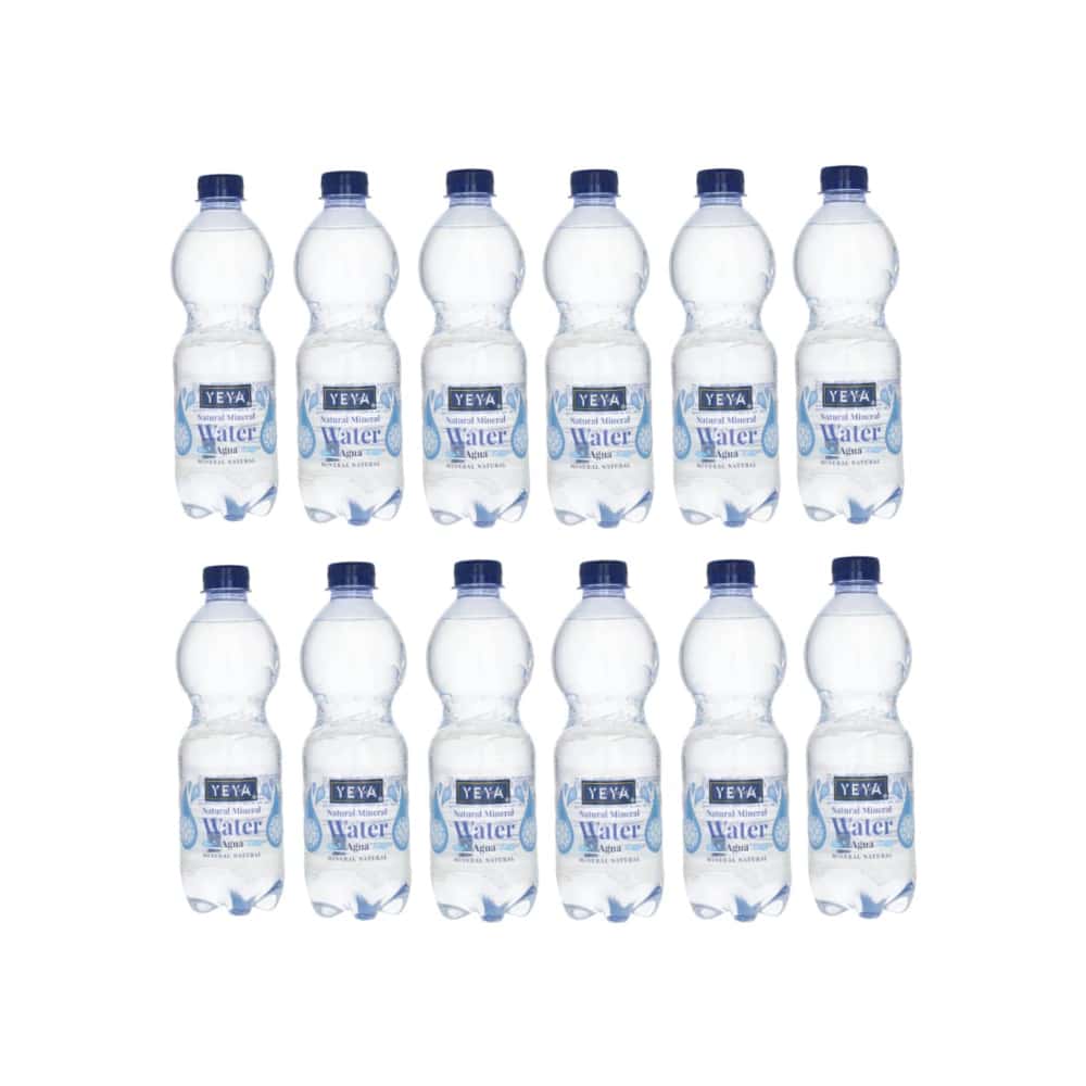 Agua mineral natural YEYA (12 x 500 ml) - Miniatura 1