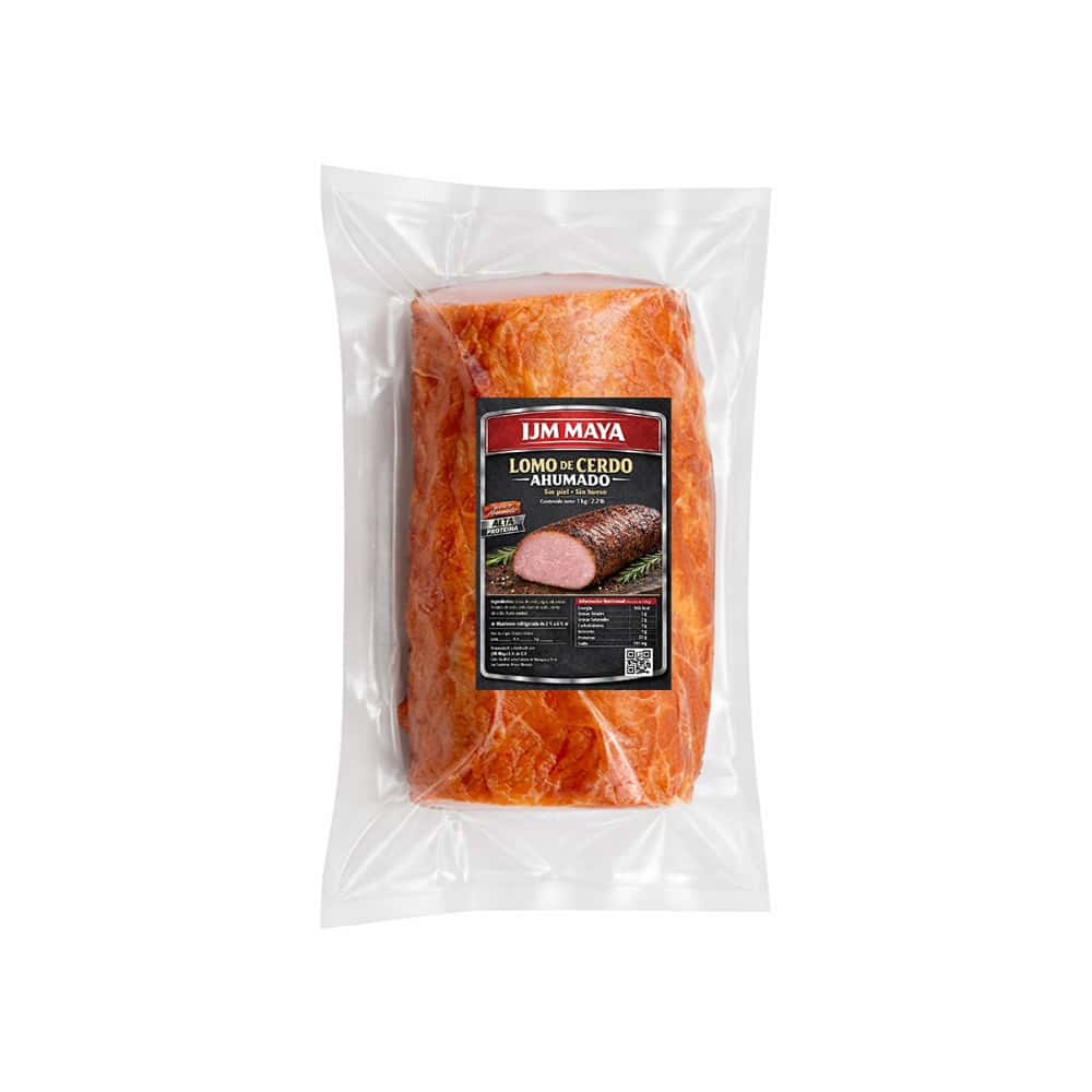 Lomo de cerdo ahumado sin piel y sin hueso IJM Maya (1 kg / 2.2 lb) - Miniatura 2