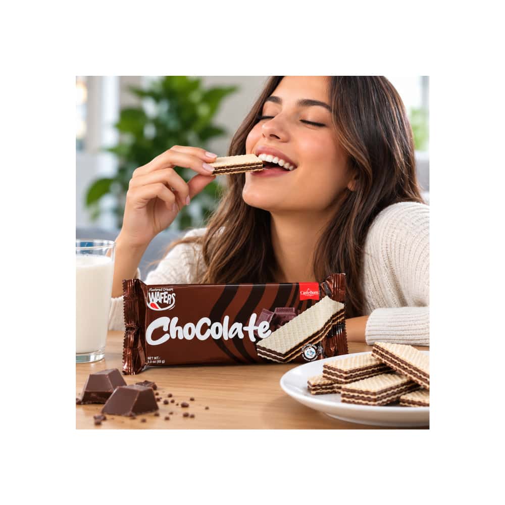 Sorbeto de vainilla con crema de chocolate Castellum (85 g / 3 oz) - Miniatura 5