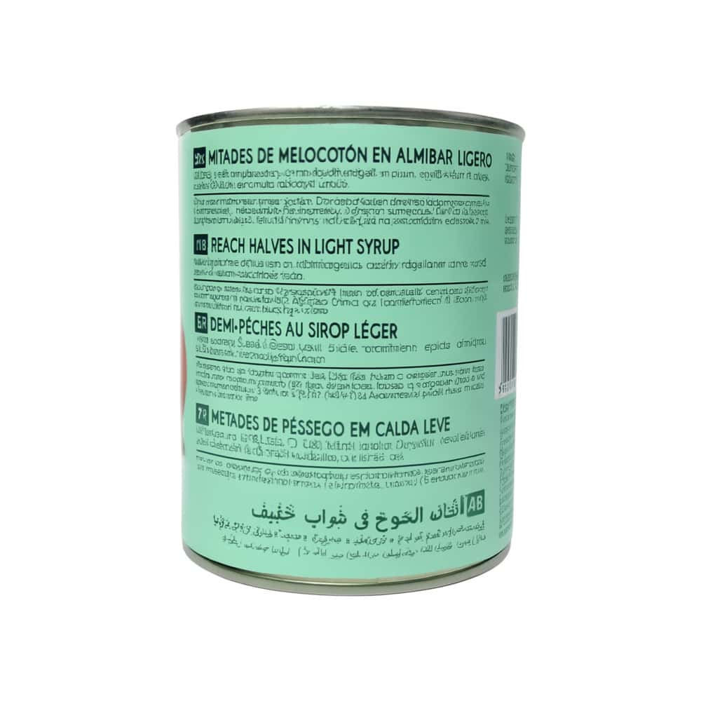 Mitades de melocotón en almíbar Mocitos (840 g / 1.85 lb) - Miniatura 3
