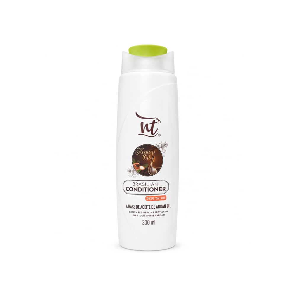 Acondicionador sin sal a base de aceite de argán Brazilian NT (300 ml / 10.1 fl.oz) - Miniatura 1