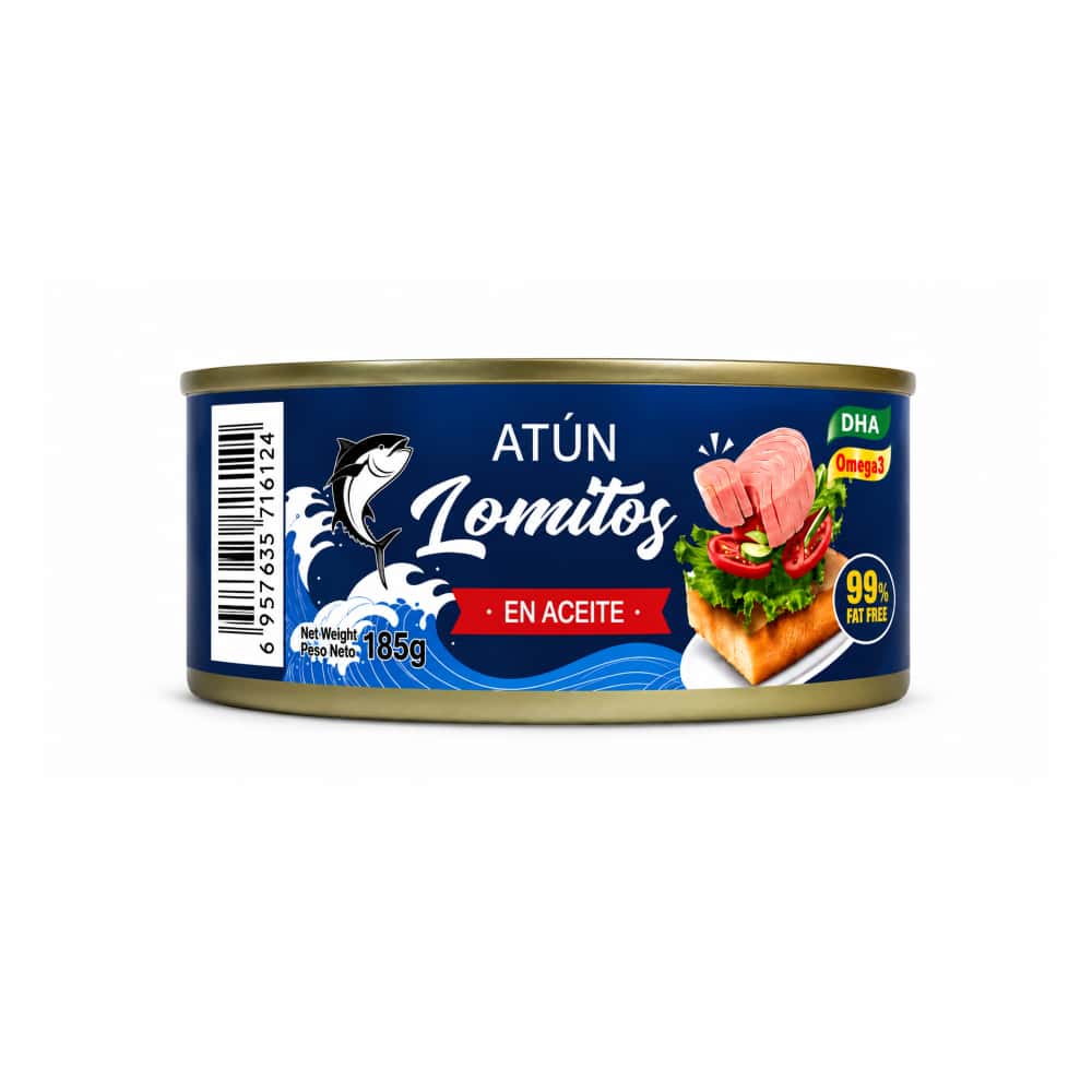 Atún lomitos en aceite Lucy (185 g / 6.53 oz) - Miniatura 1