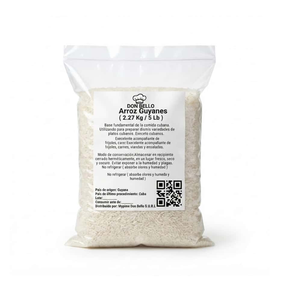 Arroz guyanes Don bello (2.27 kg / 5 lb) - Miniatura 1