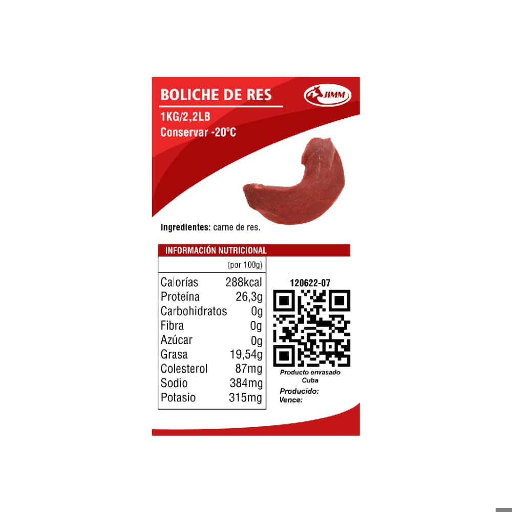 Boliche de res Jimm (1 kg / 2.2 lb) - Miniatura 5