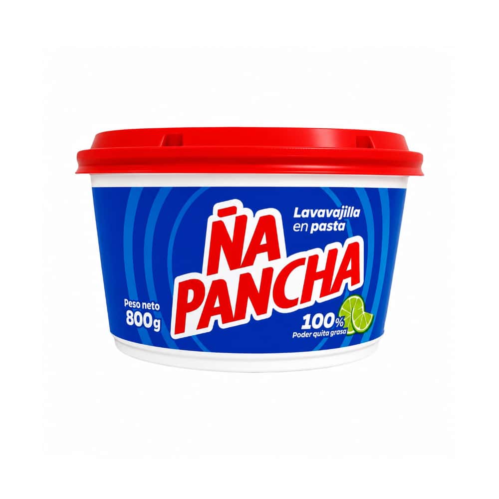 Detergente lavavajillas en pasta Ña Pancha (800 g / 1.7 lb) - Miniatura 1