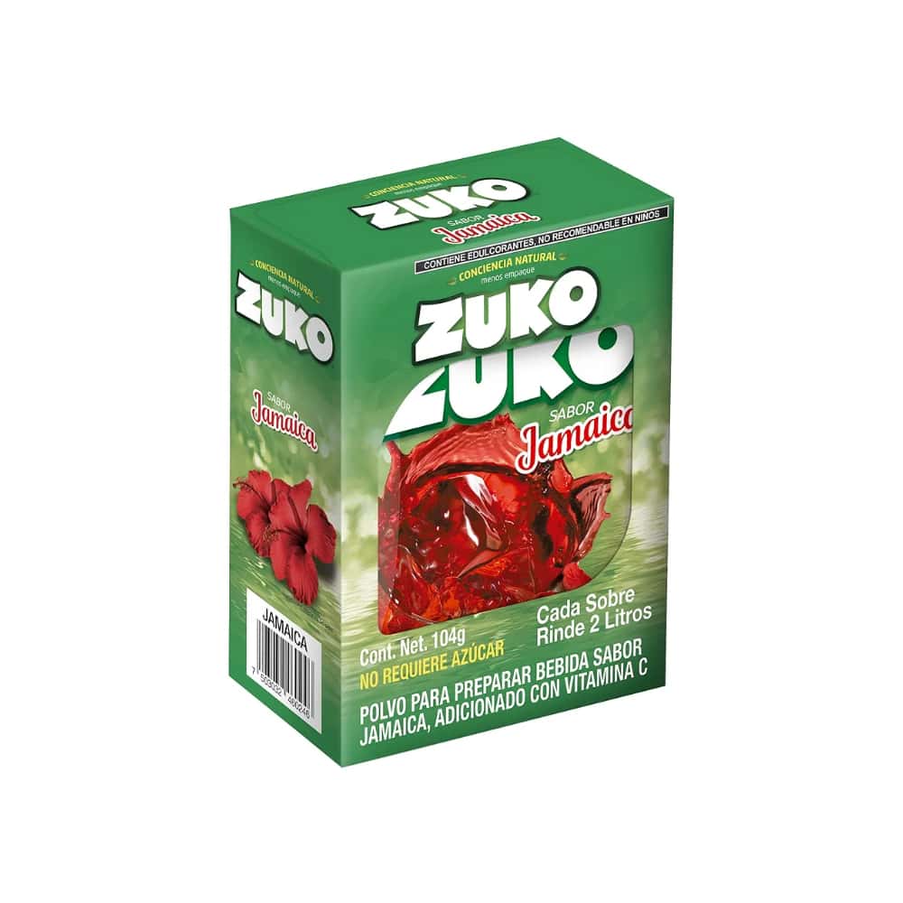 Refresco instantáneo sabor Jamaica Zuko (104 g / 3.67 oz) - Miniatura 1