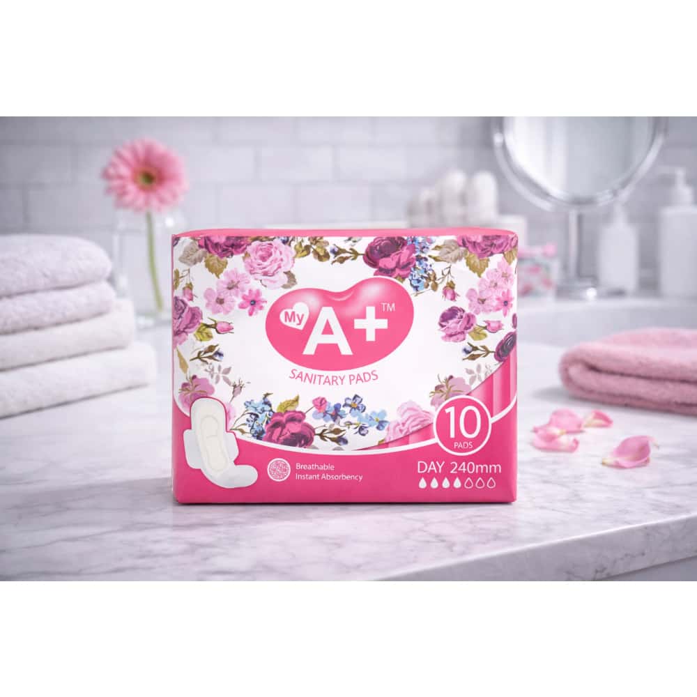 Almohadillas sanitarias íntimas con alas My A+ (10 U) - Miniatura 5
