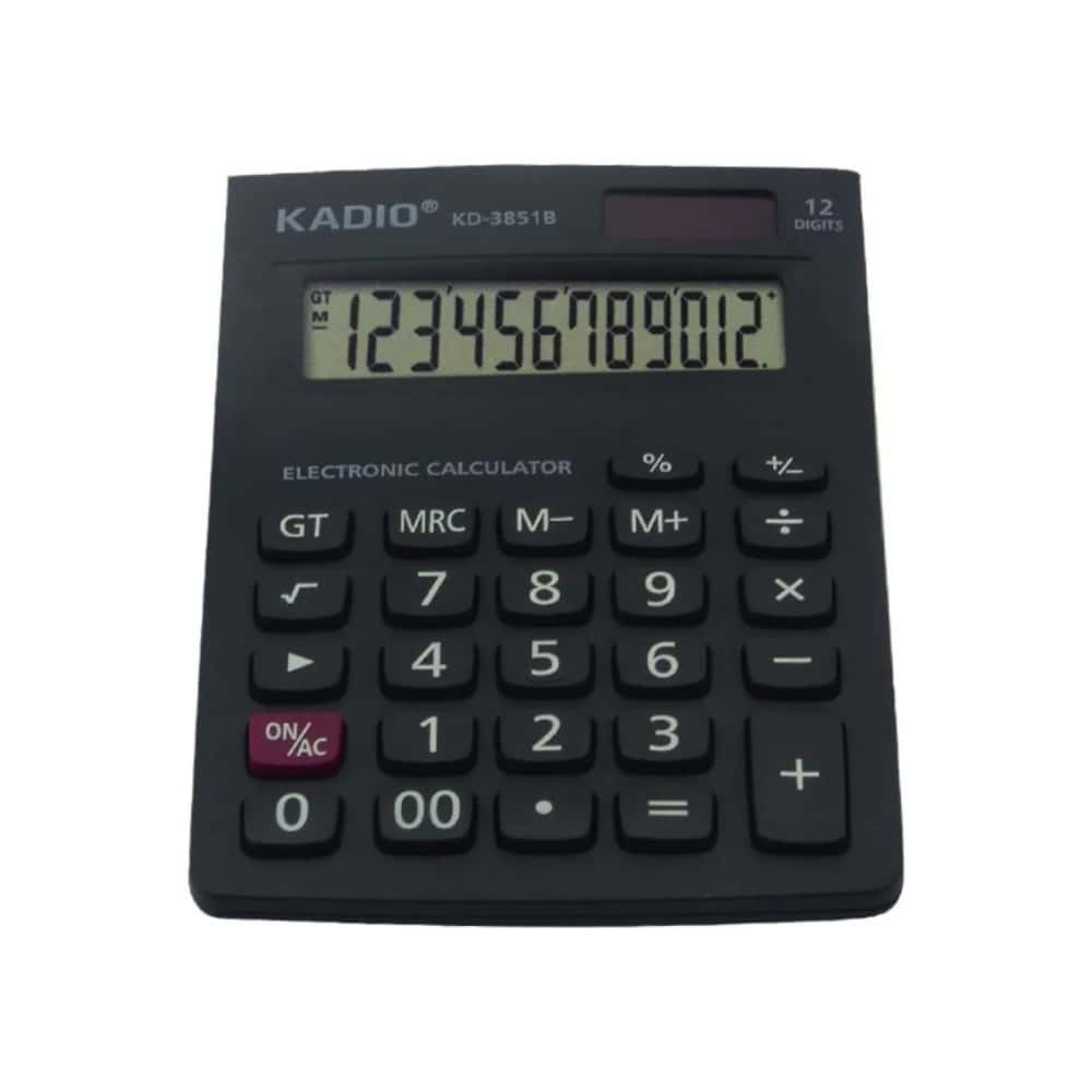 Calculadora electrónica KD-3851B Kadio - Miniatura 6
