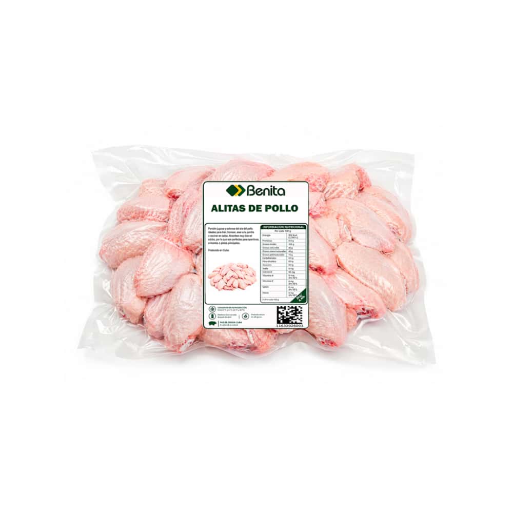 Alitas de pollo Benita (2 kg / 4.4 lb) - Miniatura 2