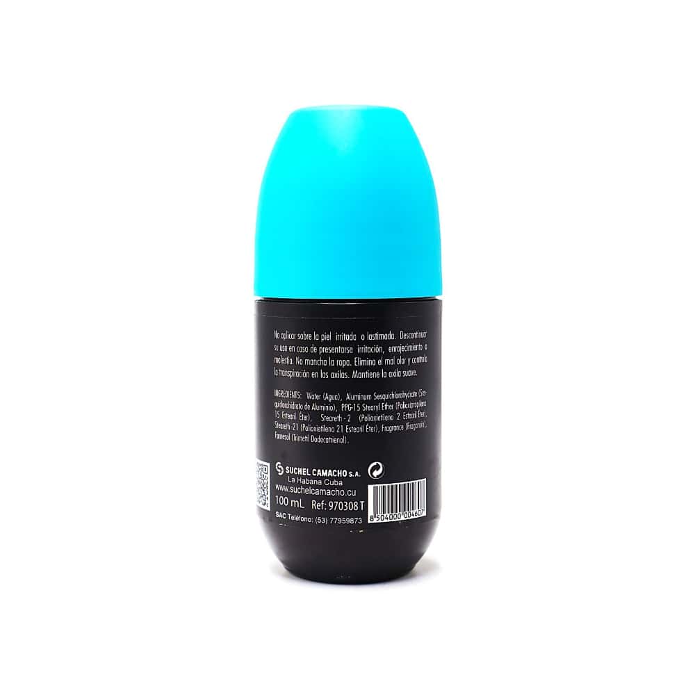 Desodorante antitranspirante Roll On Sanex Control Suchel Camacho (100 ml) - Miniatura 2