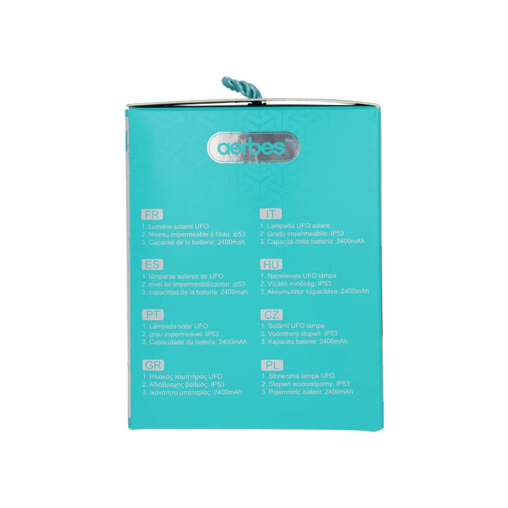 Luz led de carga solar Aerbes AB-TA229 - Miniatura 3
