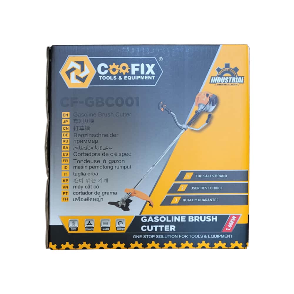 Desmalezadora - chapeadora - a gasolina de 52 CC Coofix CF-GBC001 - Miniatura 4