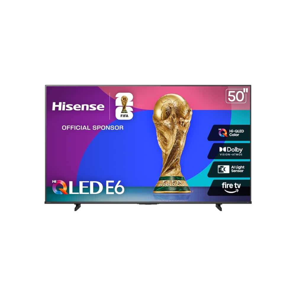 Televisor inteligente Hisense Fire TV QLED 4K UHD de 50" 50E6QF - Miniatura 1