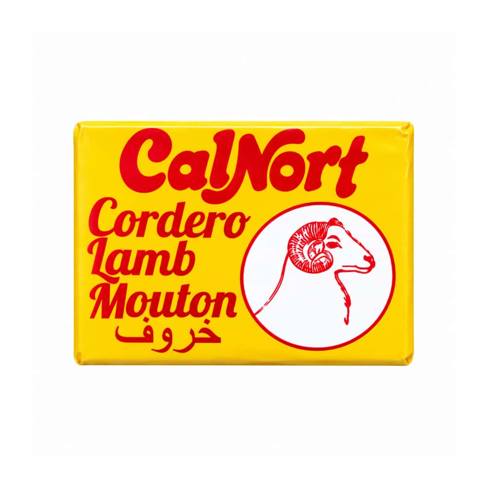 Cubo -pastilla- de caldo sabor cordero Calnort (36 x 10 g) - Miniatura 2