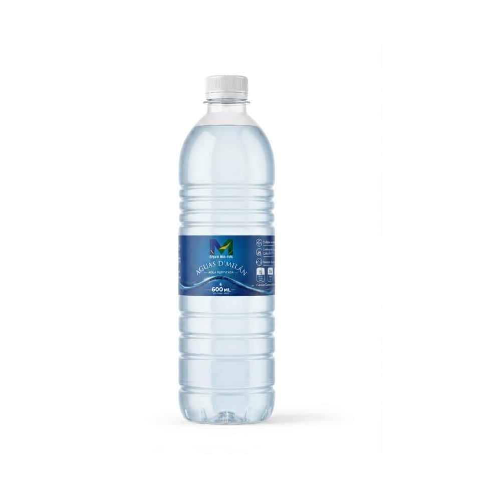 Agua purificada Aguas D' Milán (600 ml) - Miniatura 1