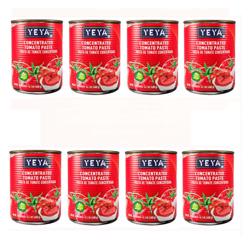Pasta de tomate concentrada YEYA (8 x 400 g / 14.1 oz) - Miniatura 1