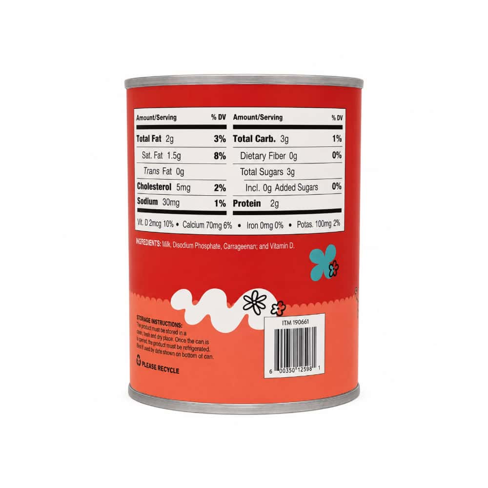 Leche evaporada Mc Trader (354 ml / 12 fl oz) - Miniatura 3