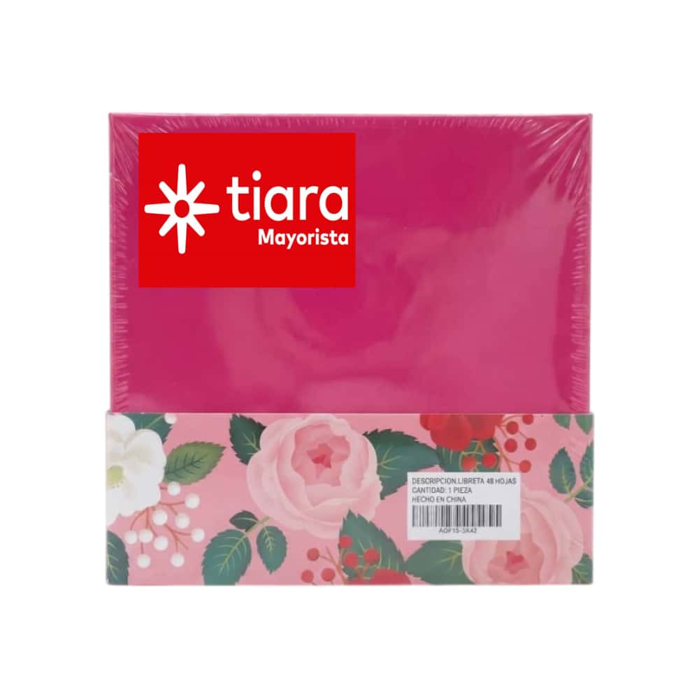 Estuche de regalo de agenda y flor artificial con diseño "Super Mamá" Tiara - Miniatura 3