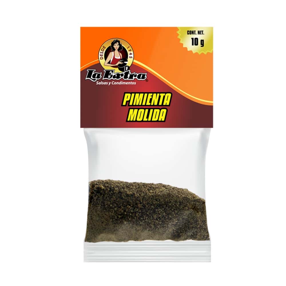 Pimienta molida La Extra (10 g) - Miniatura 1