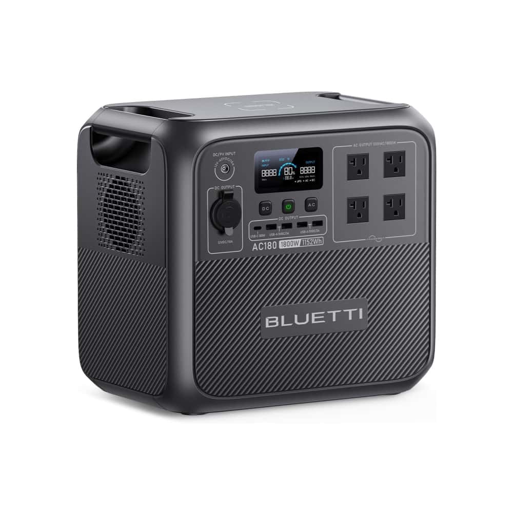 Estación de energía portátil 1800 W 1152 Wh Bluetti AC180 - Miniatura 1